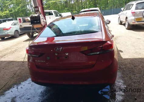 2018 Hyundai Elantra Sel from USA, damaged, VIN 5NPD84LF4JH374441
